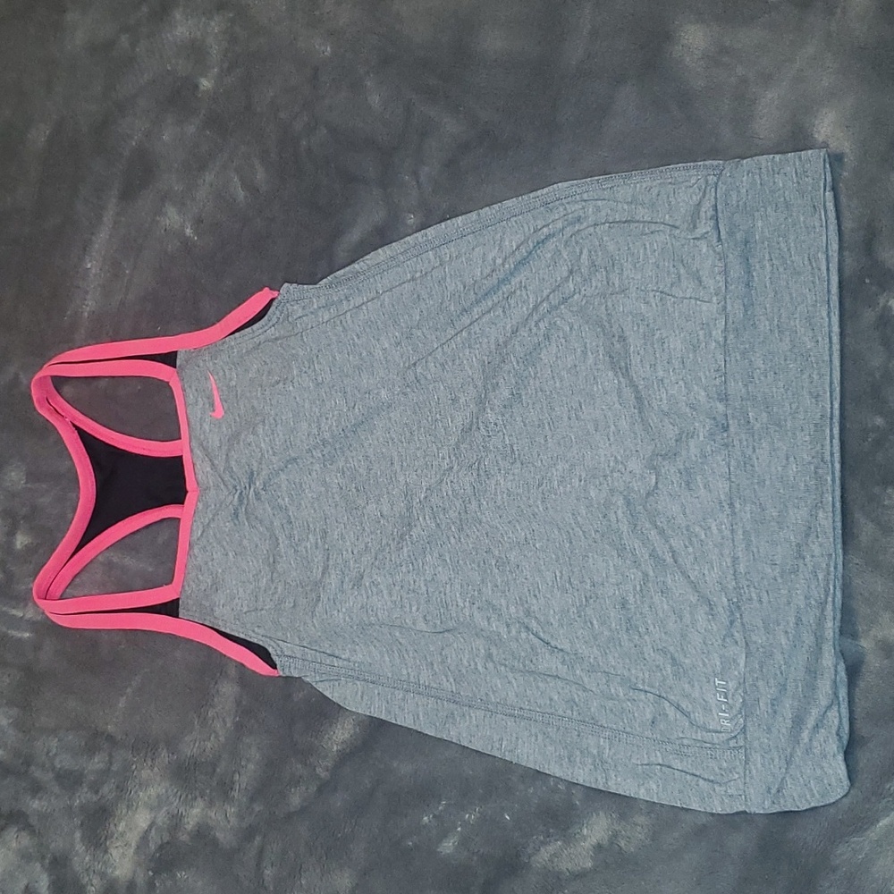 Girls Nike small active tank top.